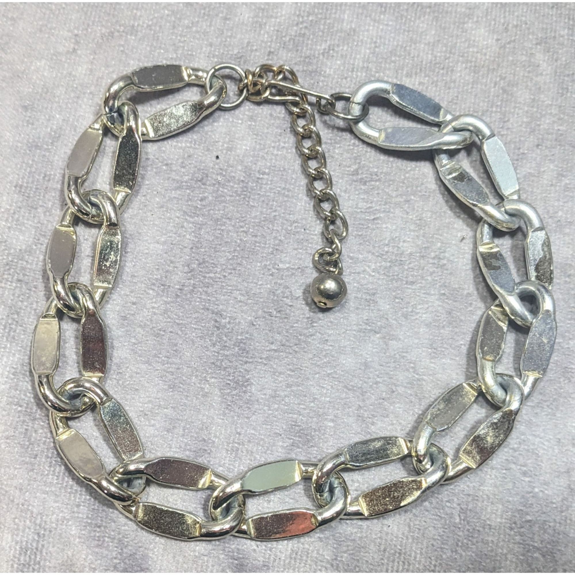 Other Chunky Silver/Gold Tone Chain Choker Necklace Size ONE SIZE - 6 Thumbnail