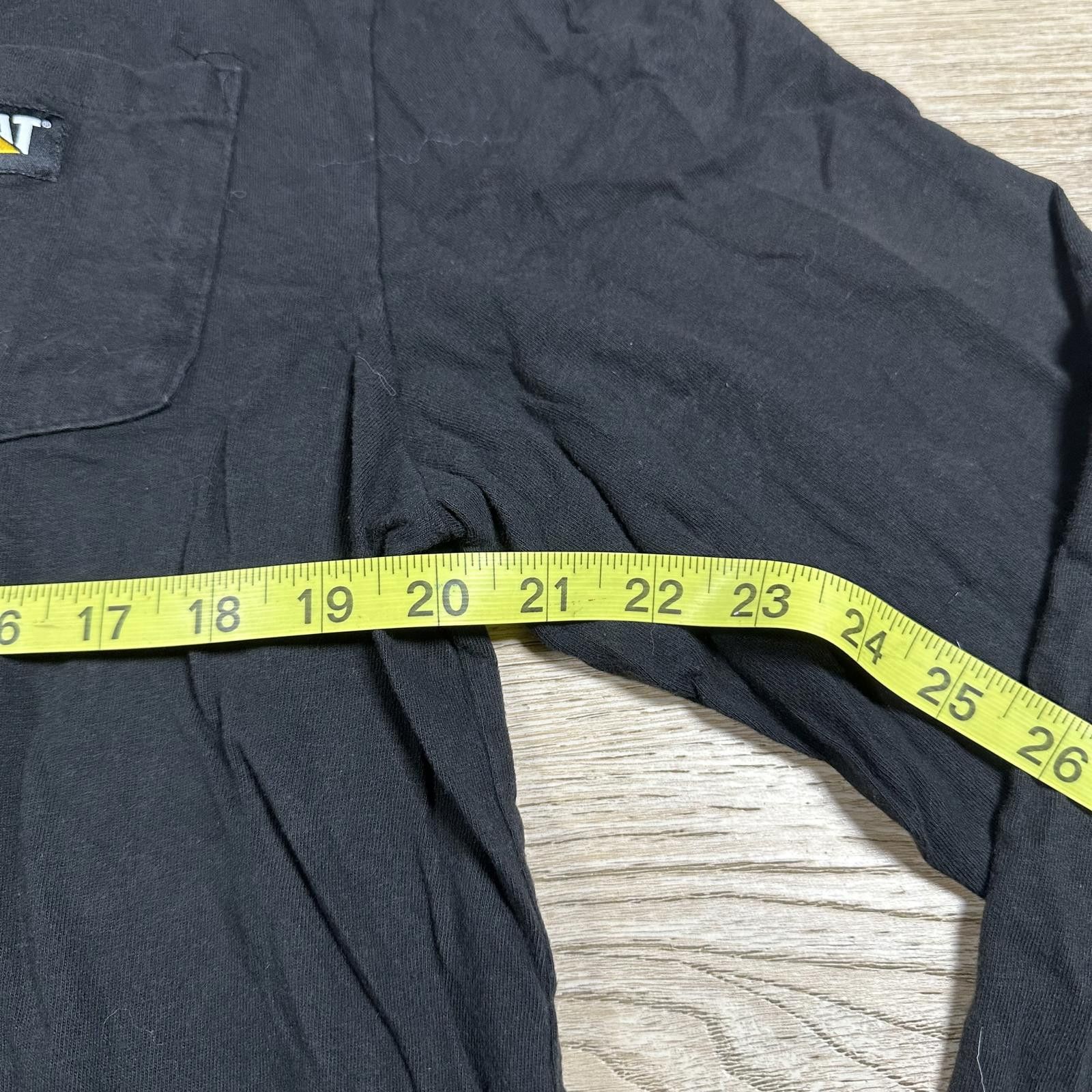 Caterpillar CAT Menswear Long Sleeve T-shirt Size L Black Size US L / EU 52-54 / 3 - 6 Thumbnail