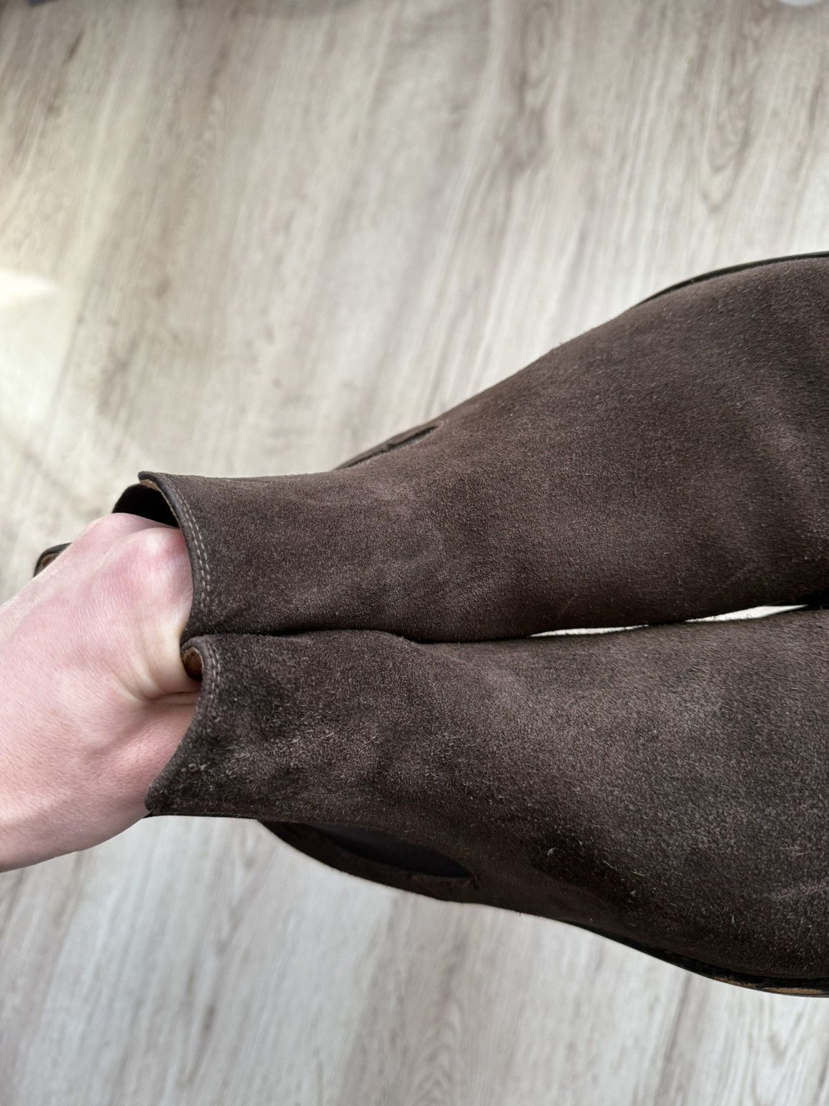 Doucal's Doucal’s Suede Beatles Chelsea Boots Dark Brown EU 42 US 9 Size US 9 / EU 42 - 6 Thumbnail