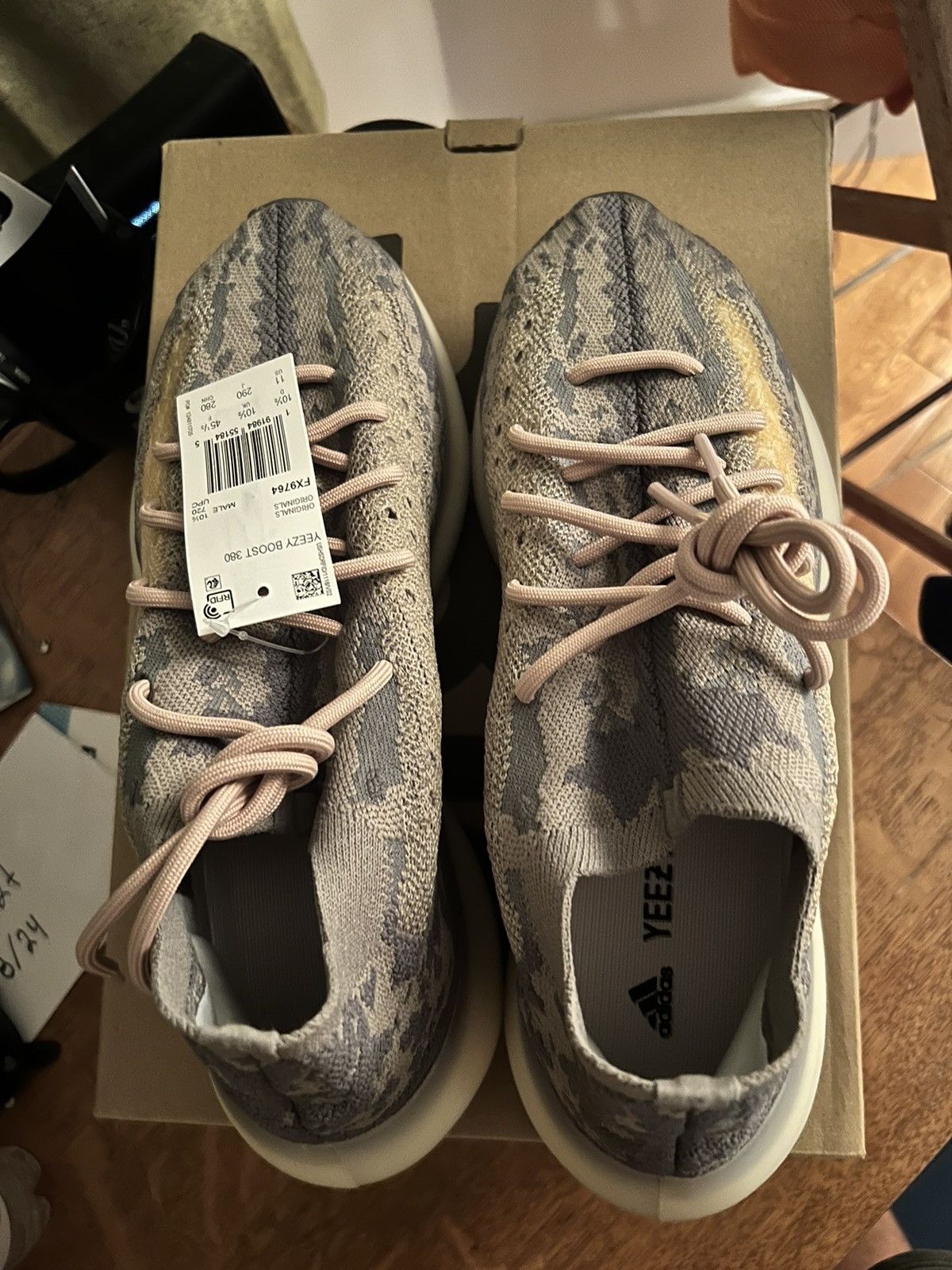 Adidas × Kanye West Size 11 - adidas Yeezy Boost 380 Mist Size US 11 / EU 44 - 3 Thumbnail