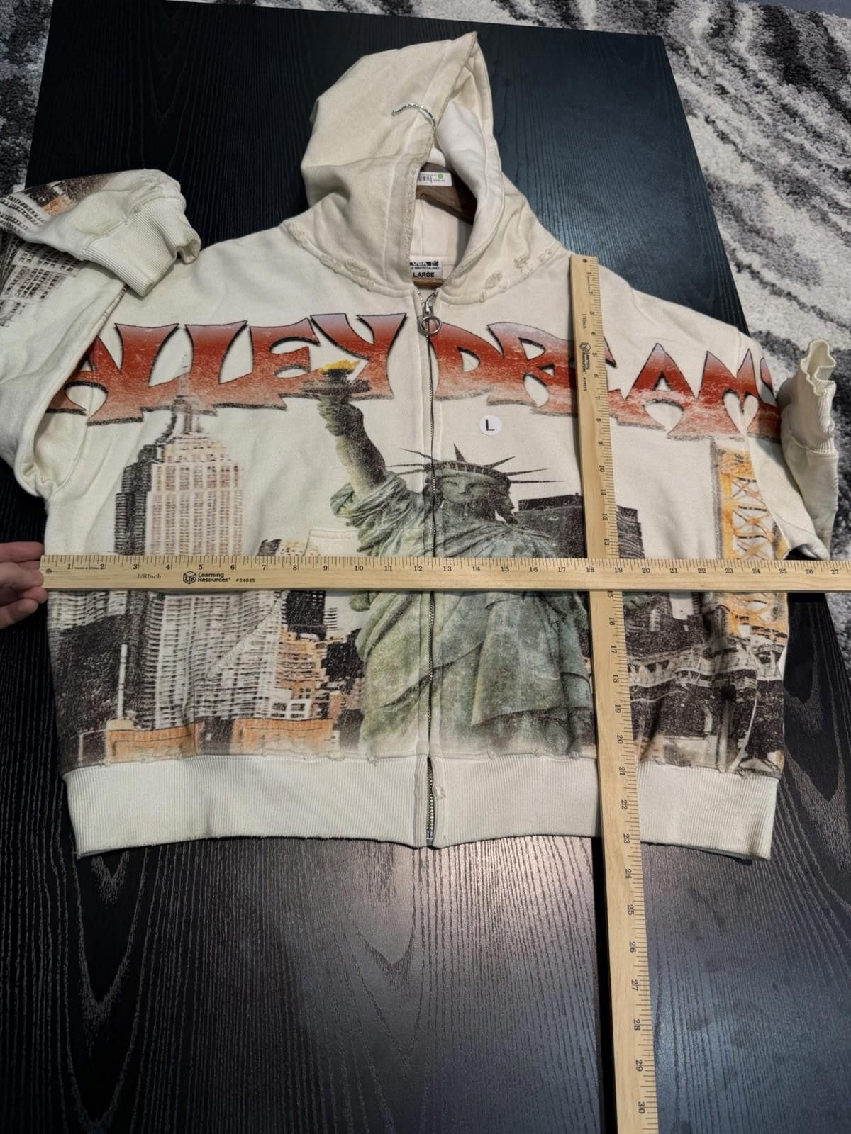 Vale Size L - Vale Black Zip Up Hoodie NY Authentic Valley Size US L / EU 52-54 / 3 - 7 Thumbnail