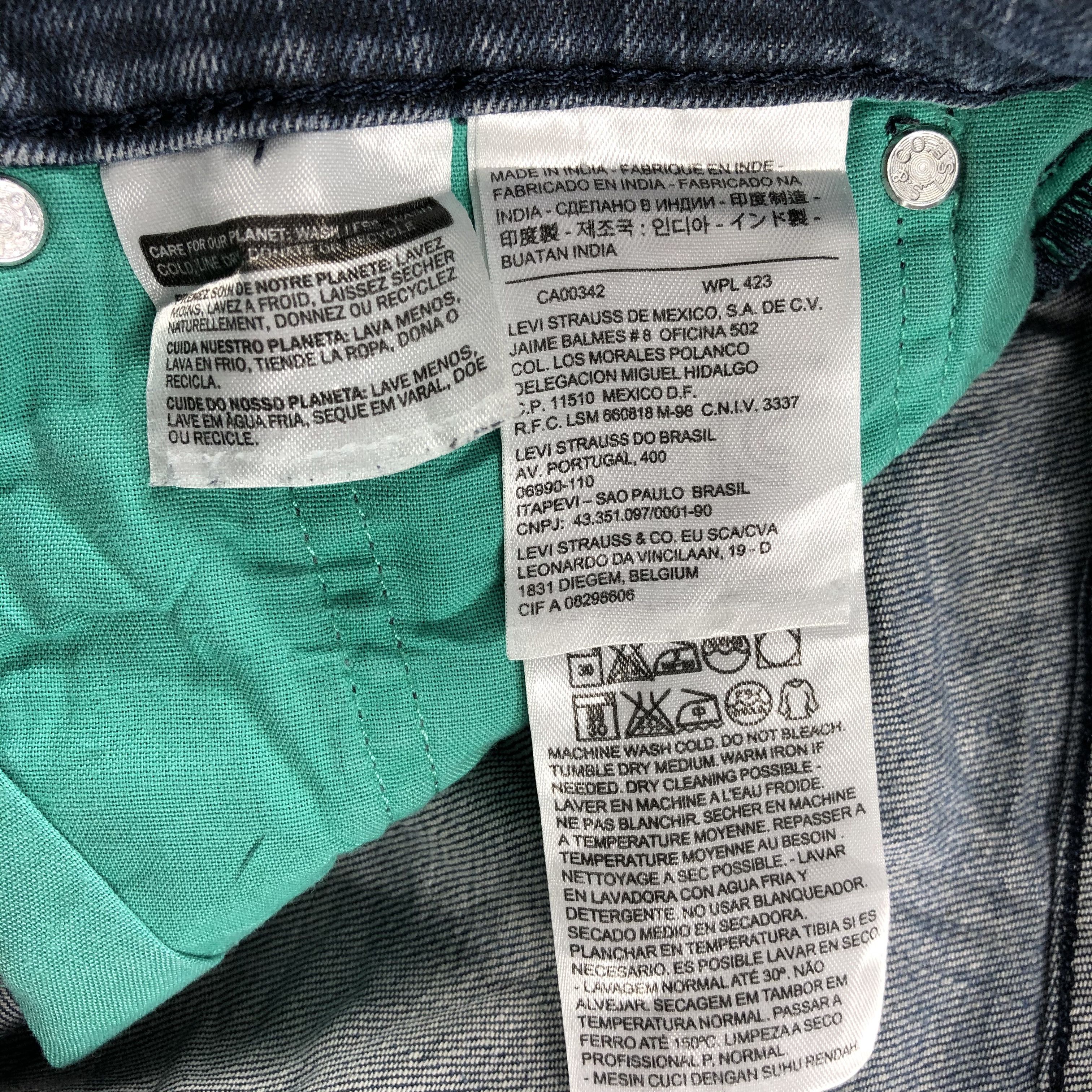 Levi's × Vintage Vintage Levis 511 Jeans-JM791 Size US 32 / EU 48 - 8 Thumbnail