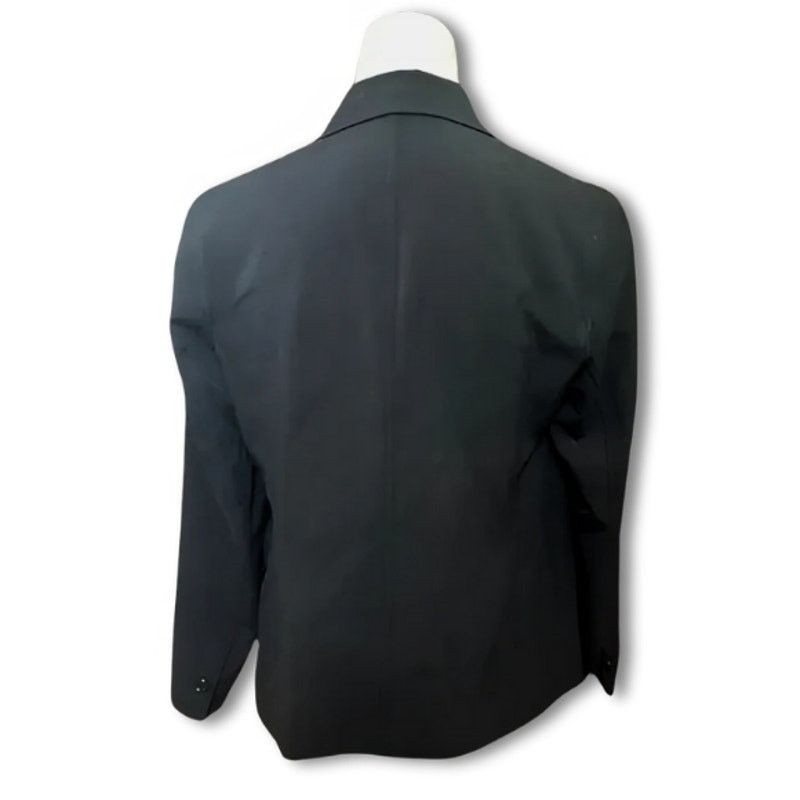 Anne Klein Ann Klein Blazer Jacket Notch Lapel Two Button Black Women 6 Size M / US 6-8 / IT 42-44 - 4 Thumbnail