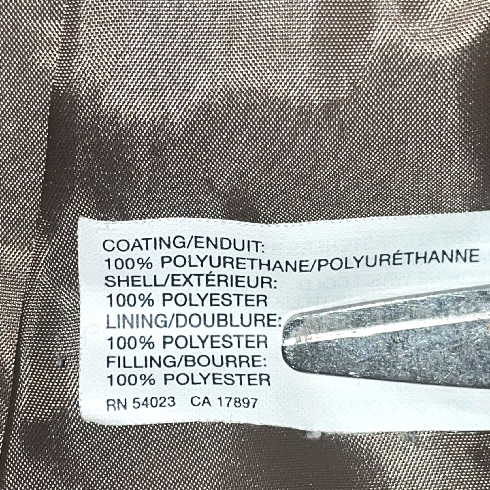 Gap Gap Womens Medium Puffer Vest Zip Snap Front Taupe Brown High Neck Gathered Back Vest Size M / US 6-8 / IT 42-44 - 7 Thumbnail