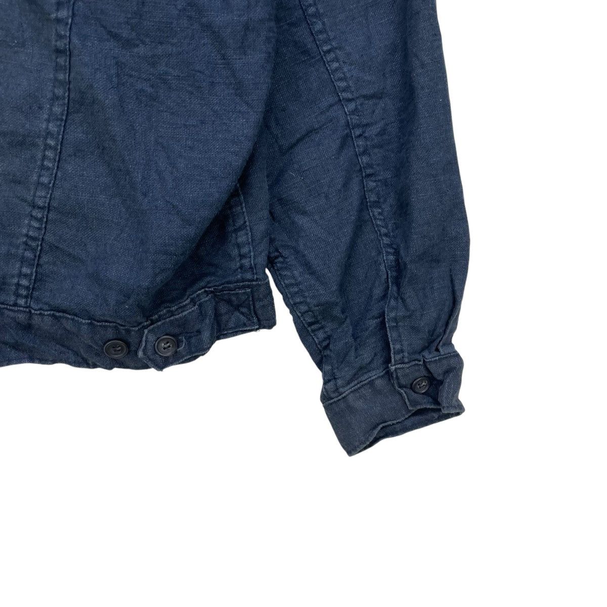 45rpm × Blue Blue Japan × Umii 908 L Vintage Japanese Brand Worker Style Jacket Size US M / EU 48-50 / 2 - 4 Thumbnail