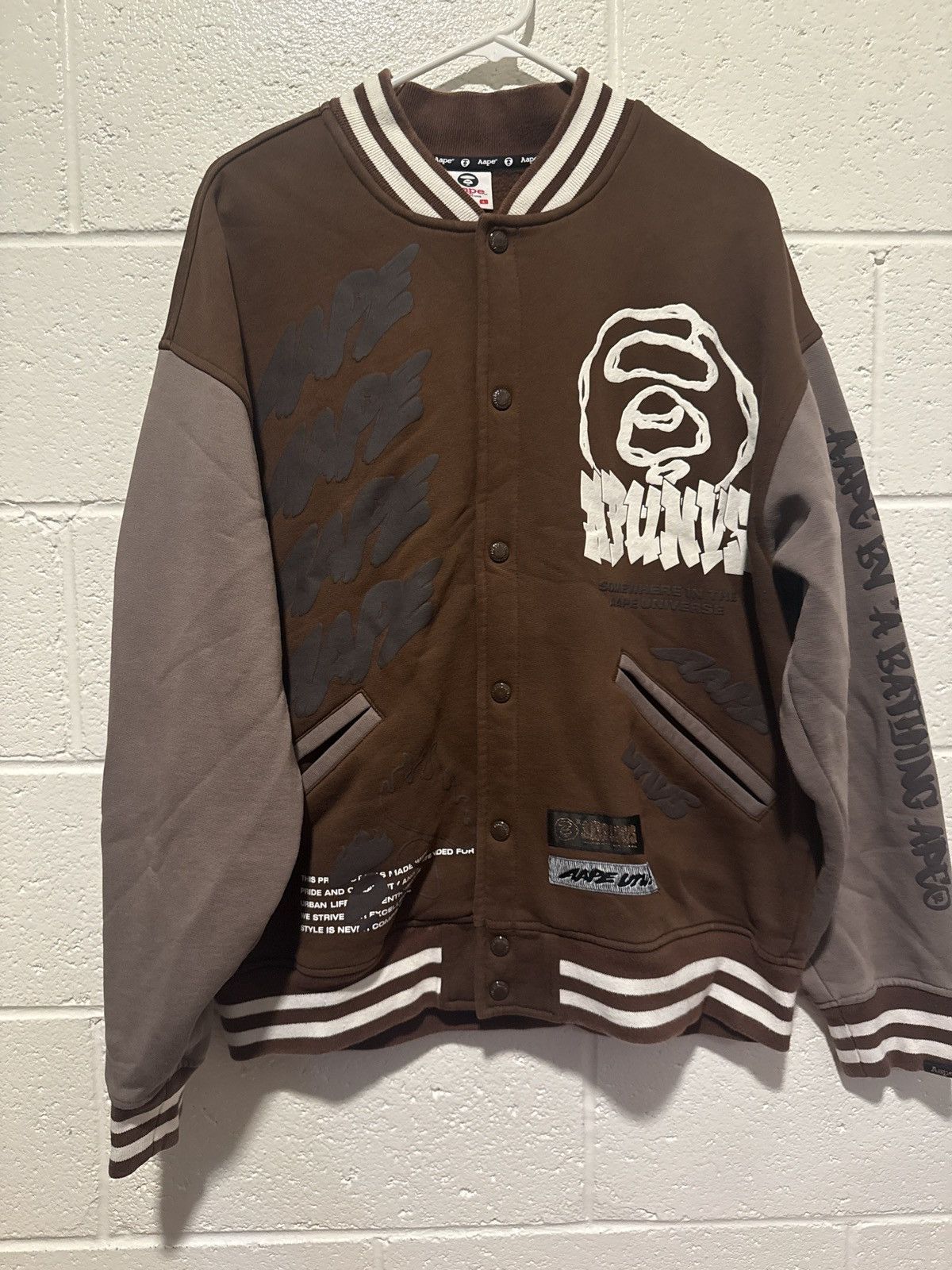 Aape Aape Varsity Jacket Size US L / EU 52-54 / 3 - 1 Thumbnail
