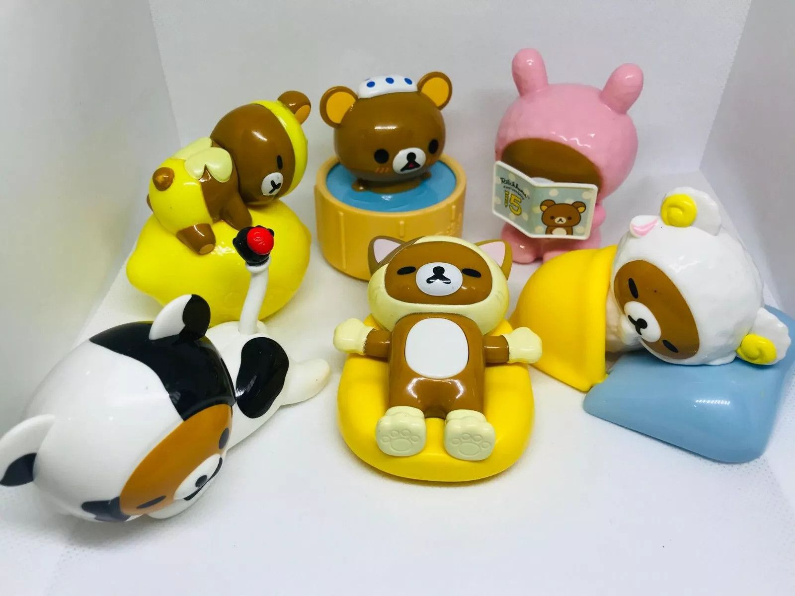 Other Japan Rilakkuma Mcdonald's Happy Meal 2018 Complete Set of 6 Size ONE SIZE - 1 Preview