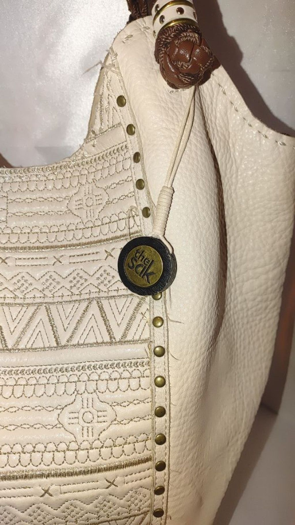 The Sak The Sak Indio Sierra Embroidered Leather Bag Size ONE SIZE - 4 Thumbnail