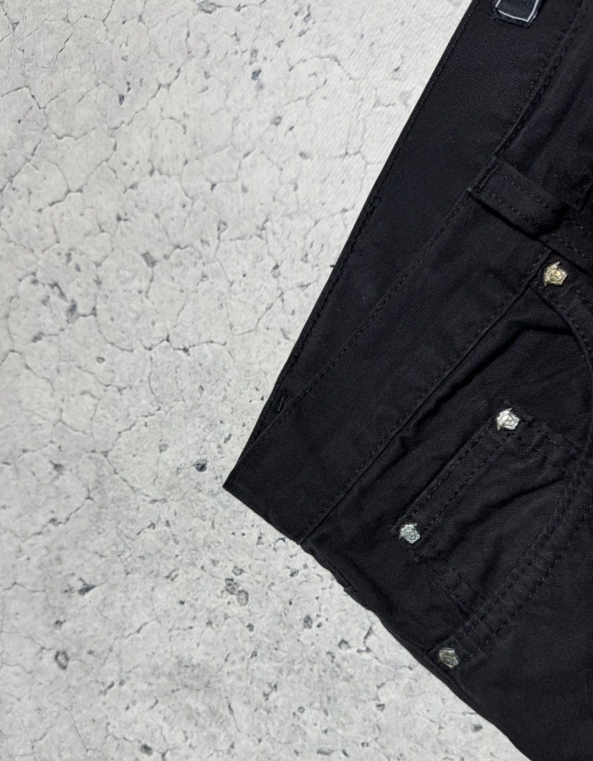 Versace Jeans Couture Versace Jeans Couture Luxury Black Trousers Pants Size US 32 / EU 48 - 7 Thumbnail