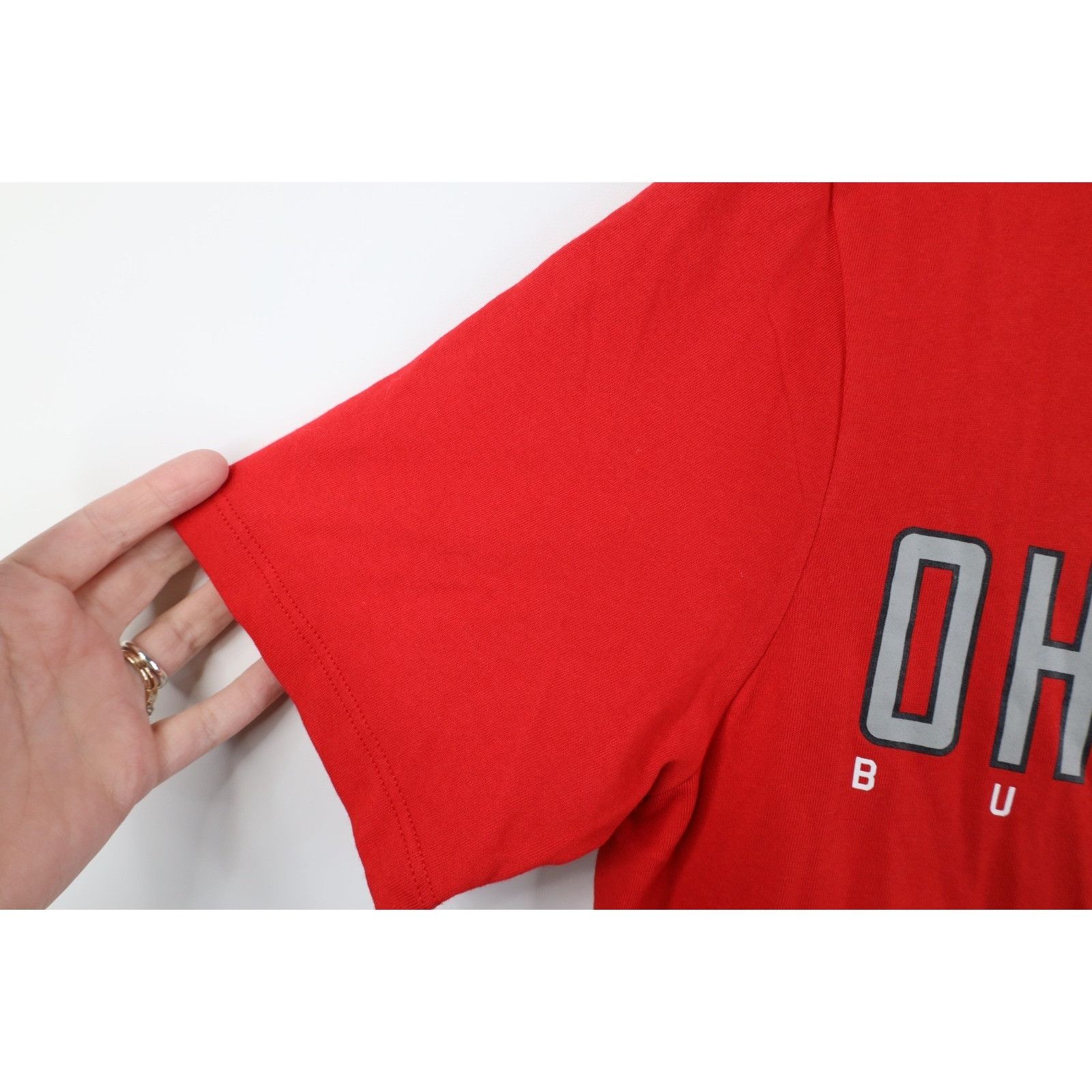 Nike New Nike Spell Out The Ohio State University T-Shirt Size US S / EU 44-46 / 1 - 7 Thumbnail