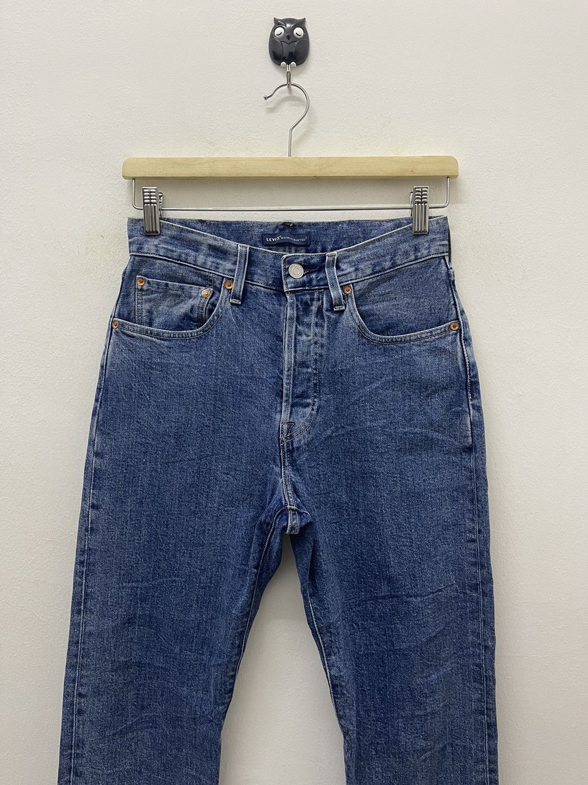 Levi's Made & Crafted Rare LEVIS MADE & CRAFTED 501 Crop Big E Selvedge Size US 26 / EU 42 - 9 Thumbnail