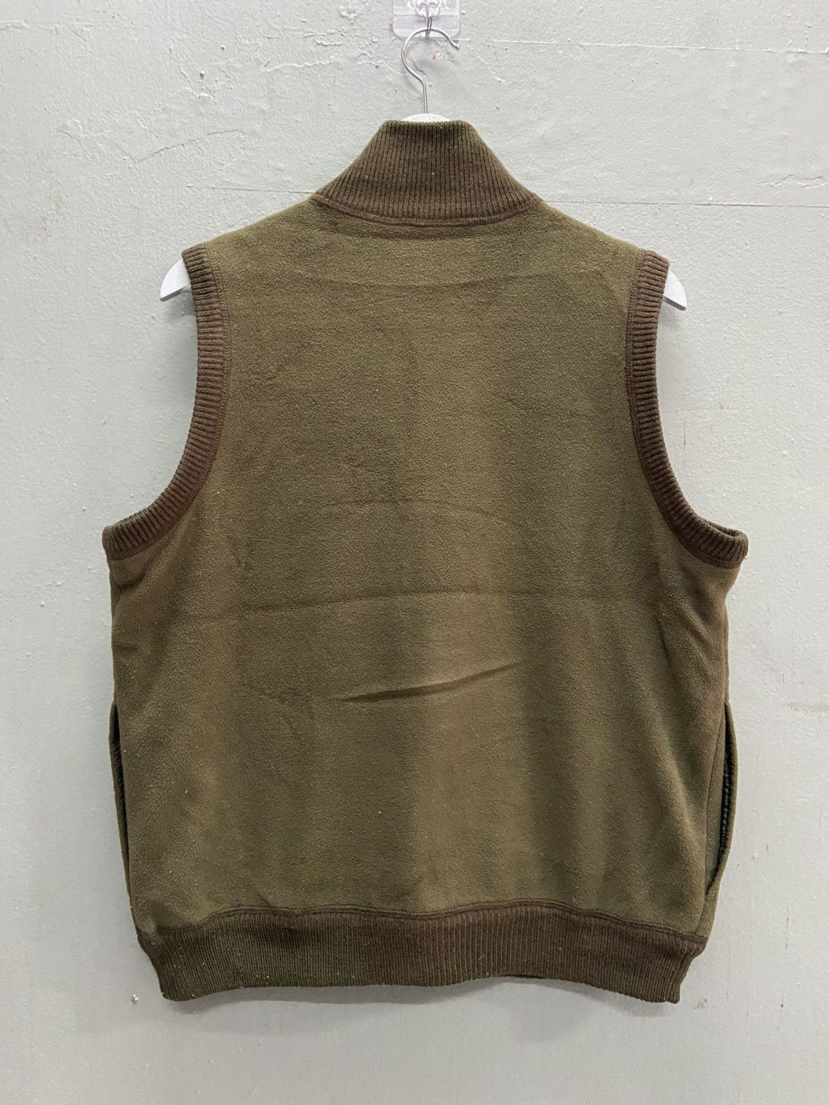 Japanese Brand CROCODILE JAPANESE BRAND WOOL ZIPPER VEST Size US L / EU 52-54 / 3 - 2 Thumbnail