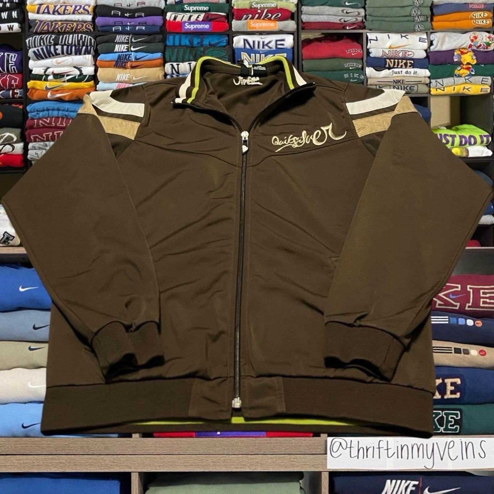 Quiksilver Vintage Y2K quiksilver Surf Sweater/Shirt Size US S / EU 44-46 / 1 - 1 Thumbnail