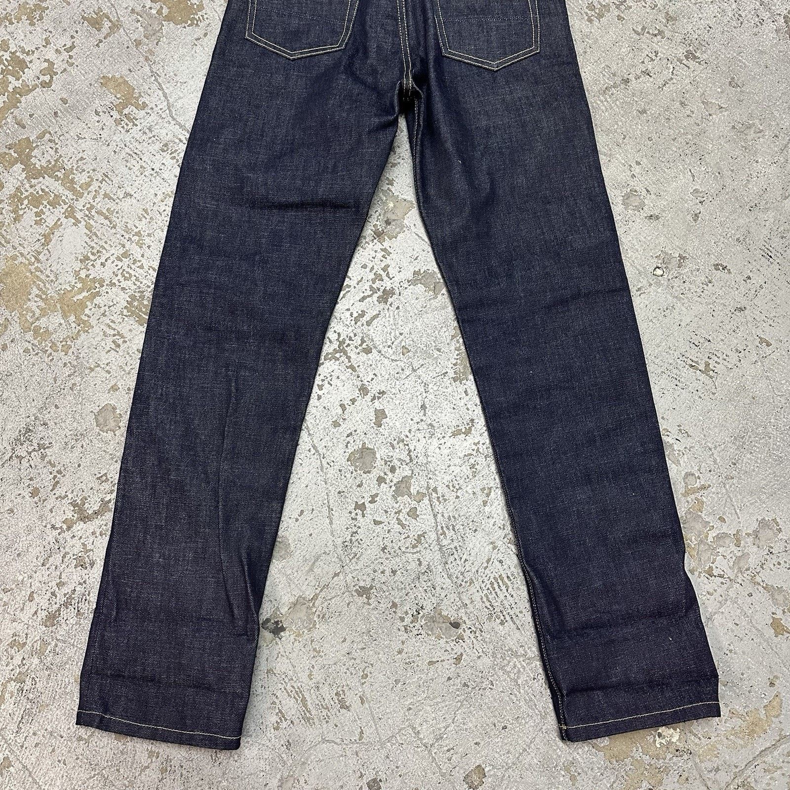 Drake's Drakes No.3 Indigo Japanese Selvedge Denim Jeans 28x34 Size US 28 / EU 44 - 6 Thumbnail