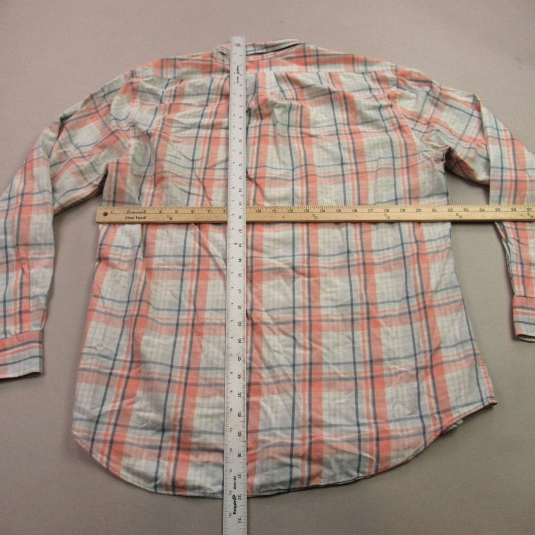 Vineyard Vines Vineyard Vines Shirt Mens Large Long Sleeve Button Front Plaid Slim Fit Size US L / EU 52-54 / 3 - 7 Thumbnail