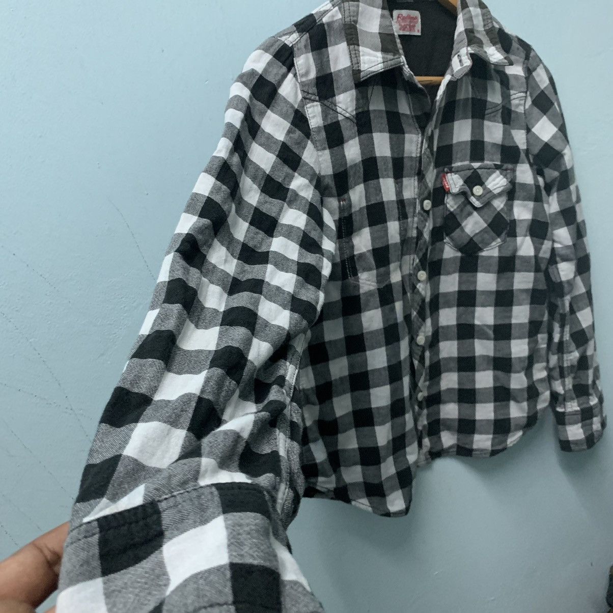 Japanese Brand × Levi's × Vintage Flannel Levi’s kids Size M / US 6-8 / IT 42-44 - 7 Thumbnail