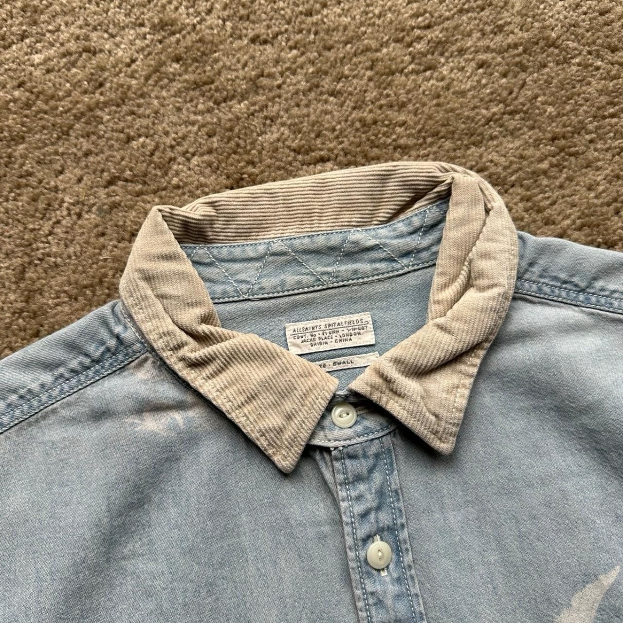 Allsaints Flight Ls Shirt Allsaints Denim Size US S / EU 44-46 / 1 - 4 Thumbnail