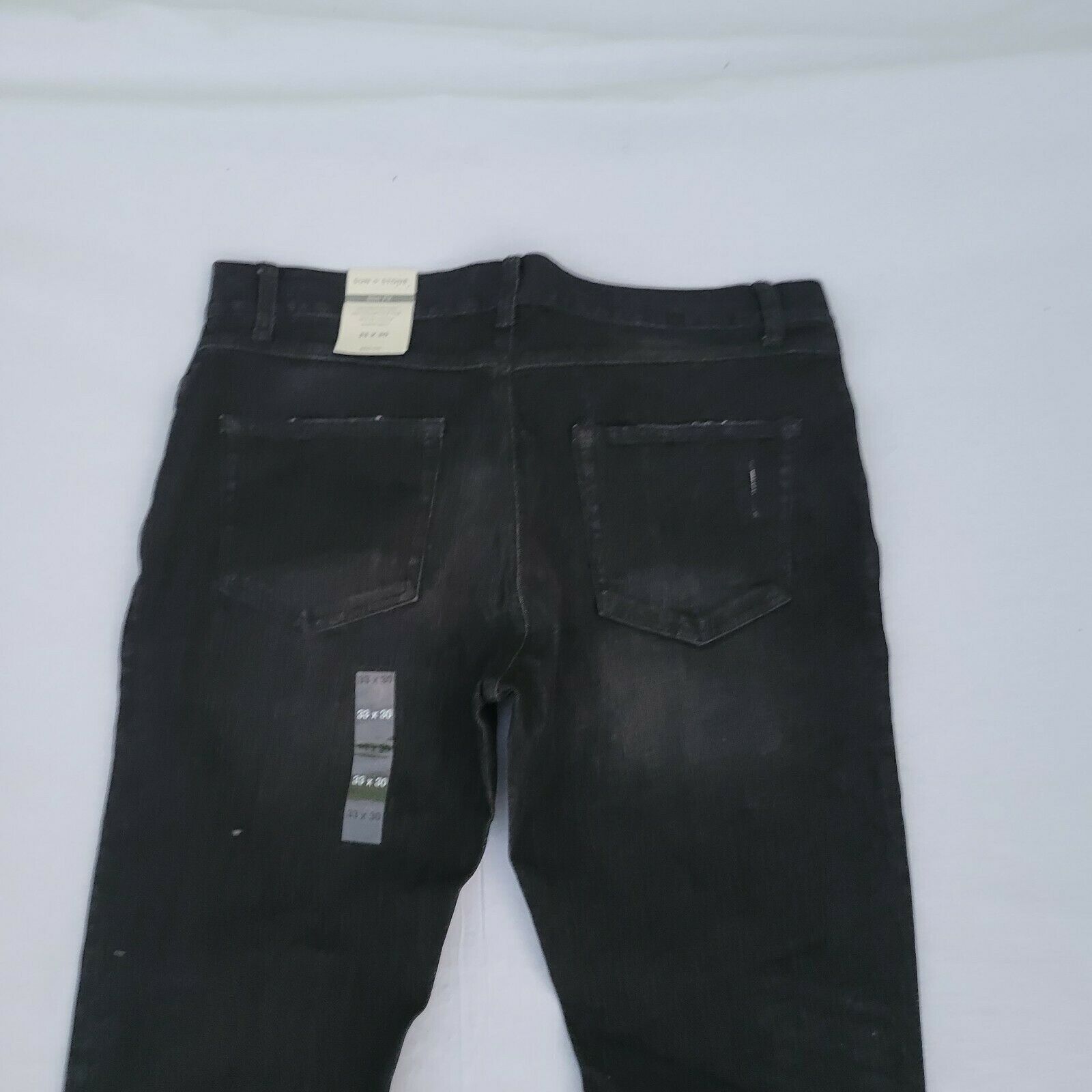Other Men's Sun Stone Slim Fit Ash Wash Jeans. Size 33x30. B Size US 33 - 6 Thumbnail
