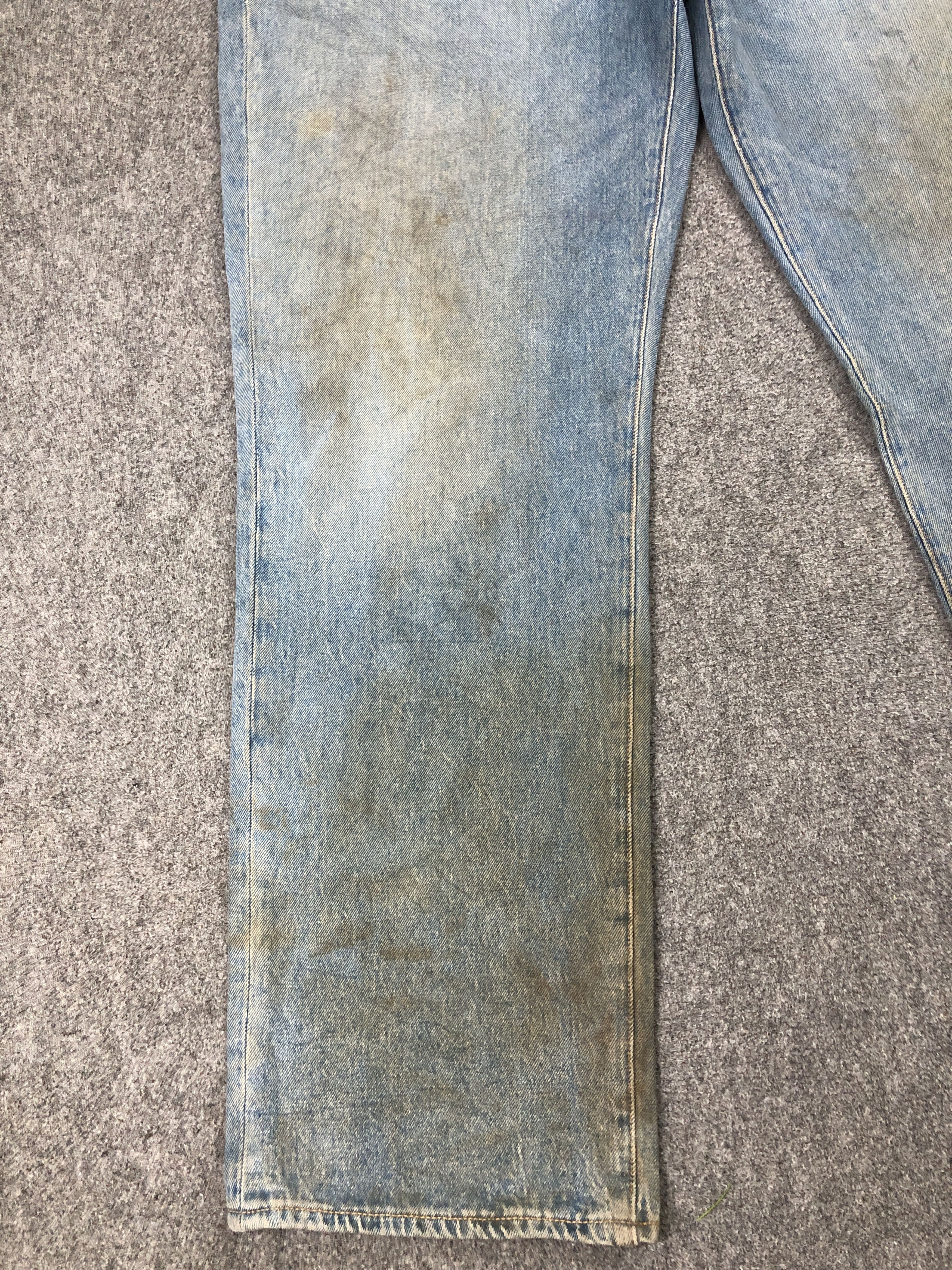 Levi's Dirty Faded Blue Vintage Levi's 541 Jeans DP2254 Size US 43 - 9 Thumbnail