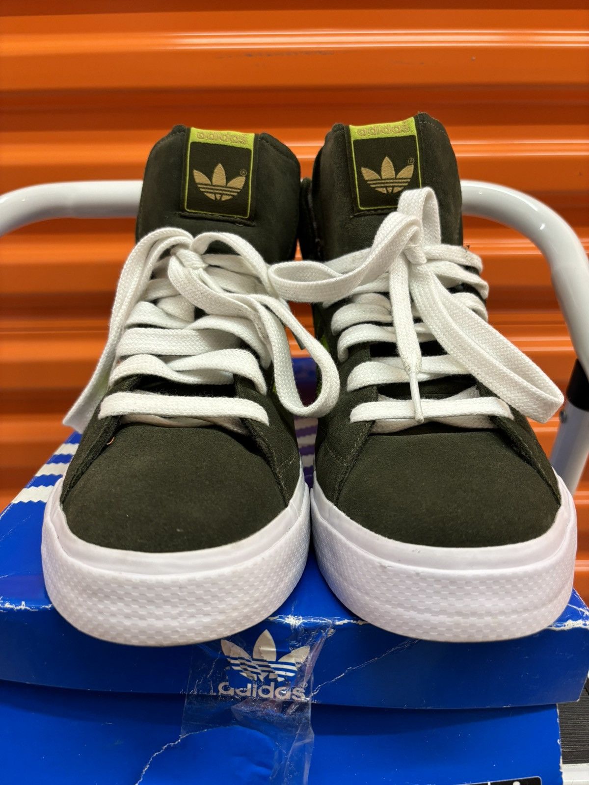 Adidas × Vintage ***FINAL DROP***RARE 2006 ADIDAS VULCANIZED HIGH SUEDE 12 Size US 12 / EU 45 - 2 Thumbnail