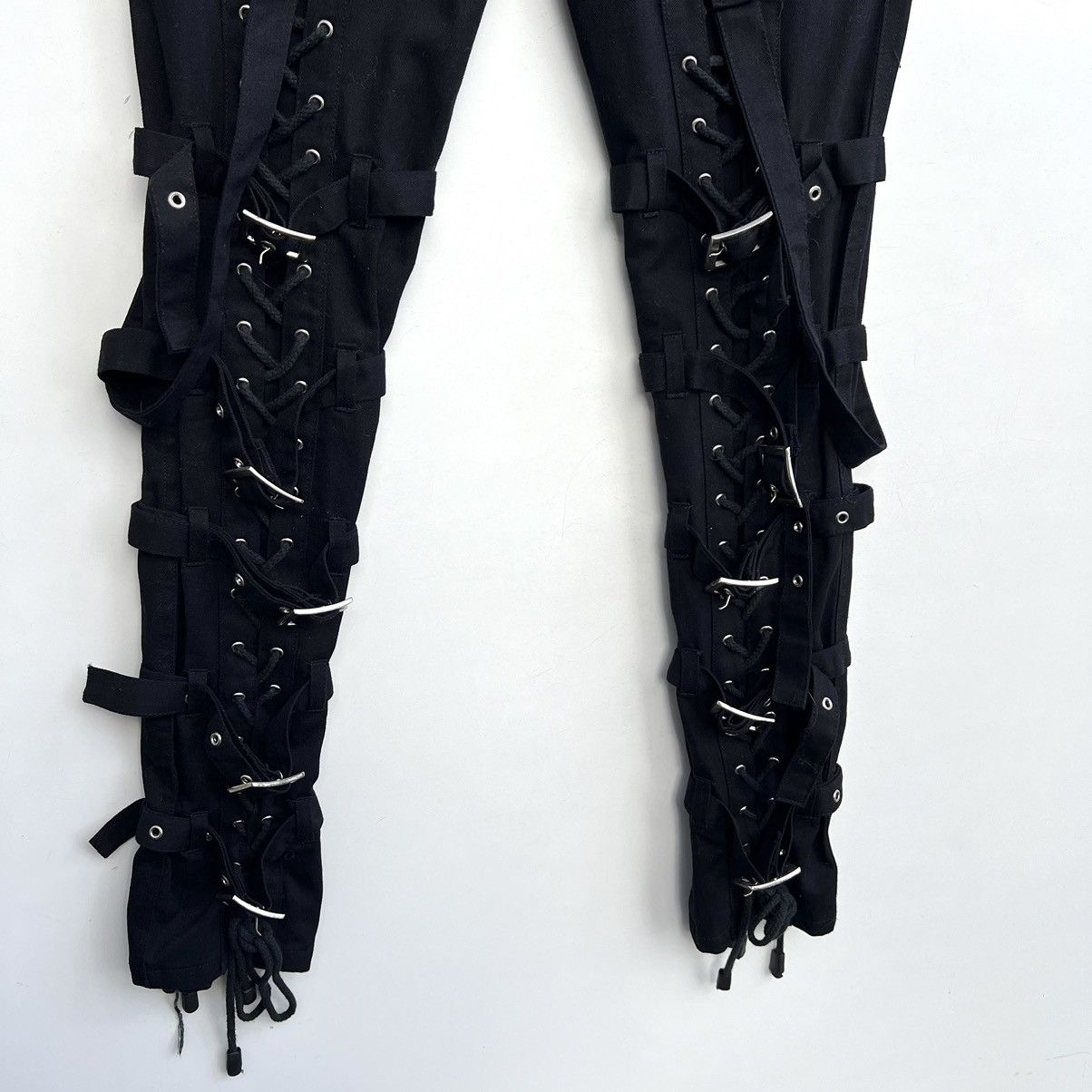 Designer × Japanese Brand Bondage pants Japanese dead threads Size US 30 / EU 46 - 3 Thumbnail
