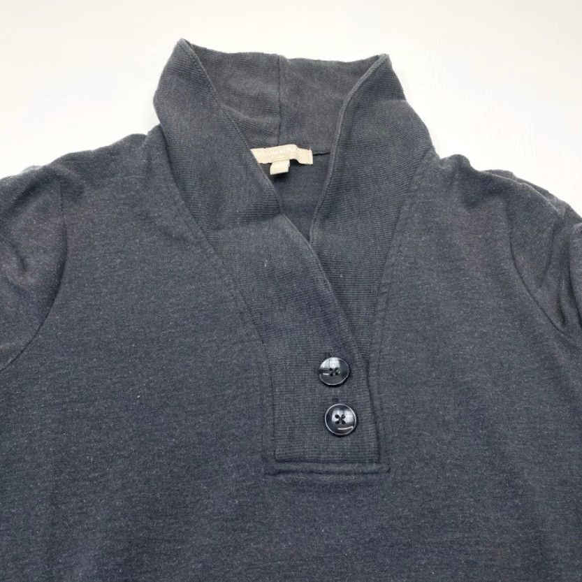 Banana Republic VINTAGE Banana Republic Shawl Collar Pullover Sweater Women's XS Gray 8497 Size XS / US 0-2 / IT 36-38 - 5 Thumbnail