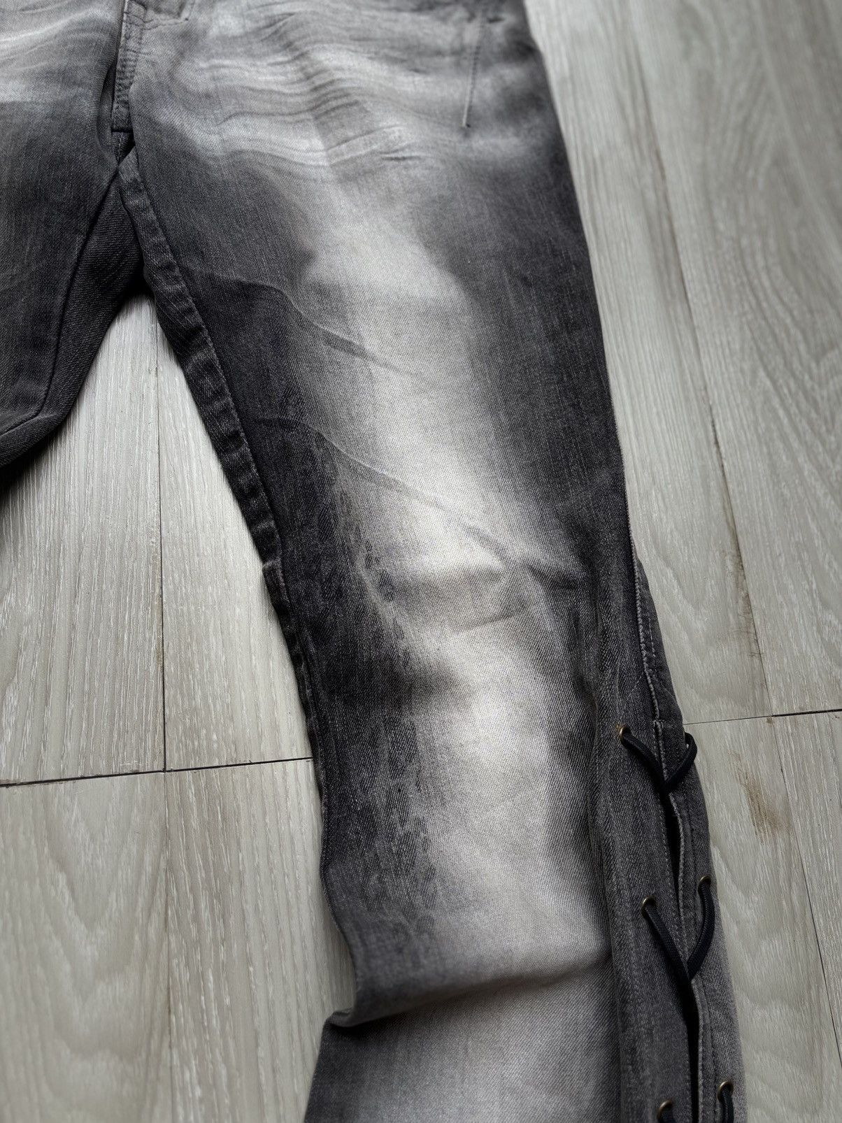 semanticdesign SEMANTIC DESIGN lace-up jeans Size US 30 / EU 46 - 3 Thumbnail