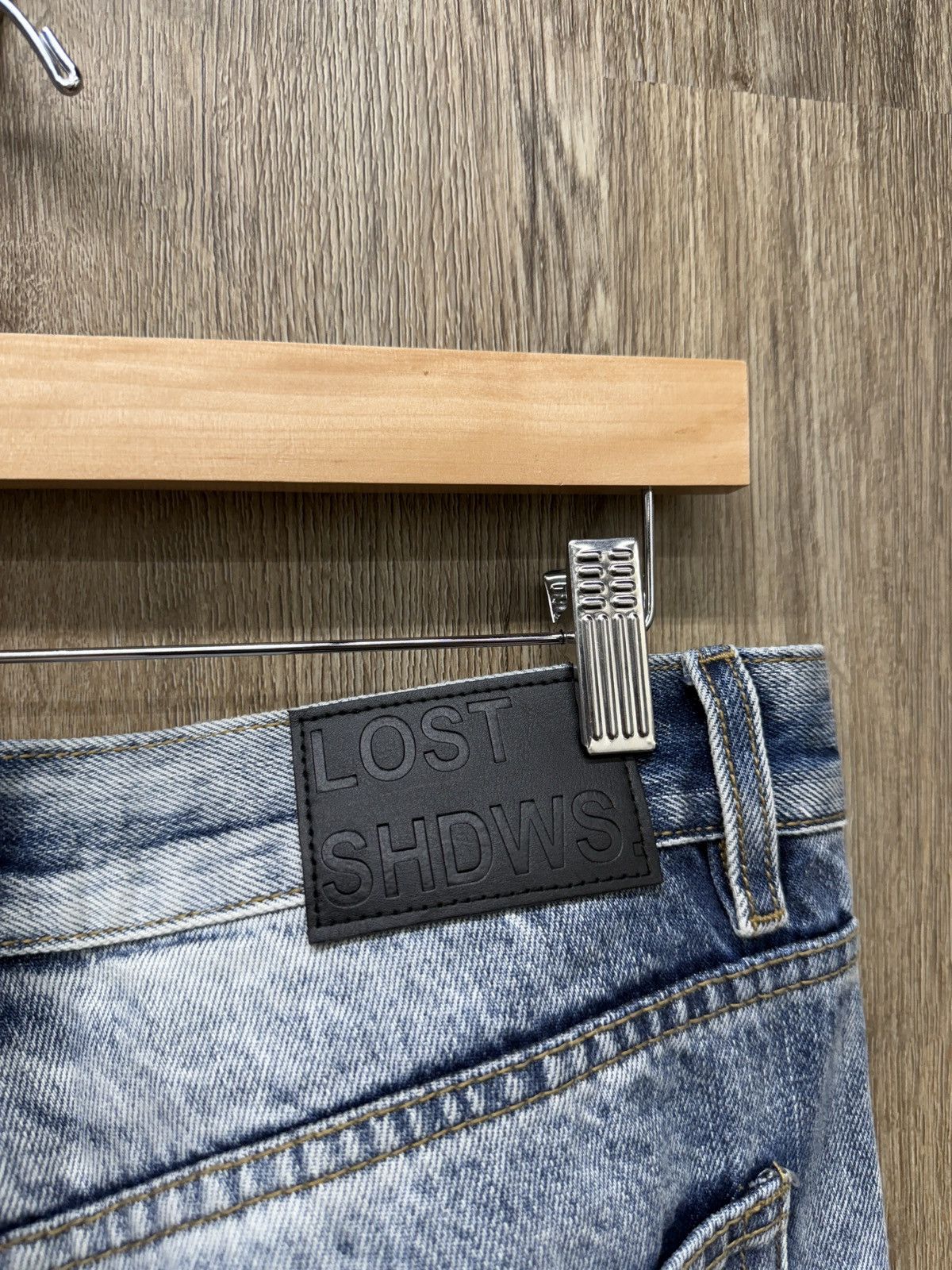 LOSTSHDWS Lost Shdws Cream Flower Denim Jeans Size US 30 / EU 46 - 6 Thumbnail