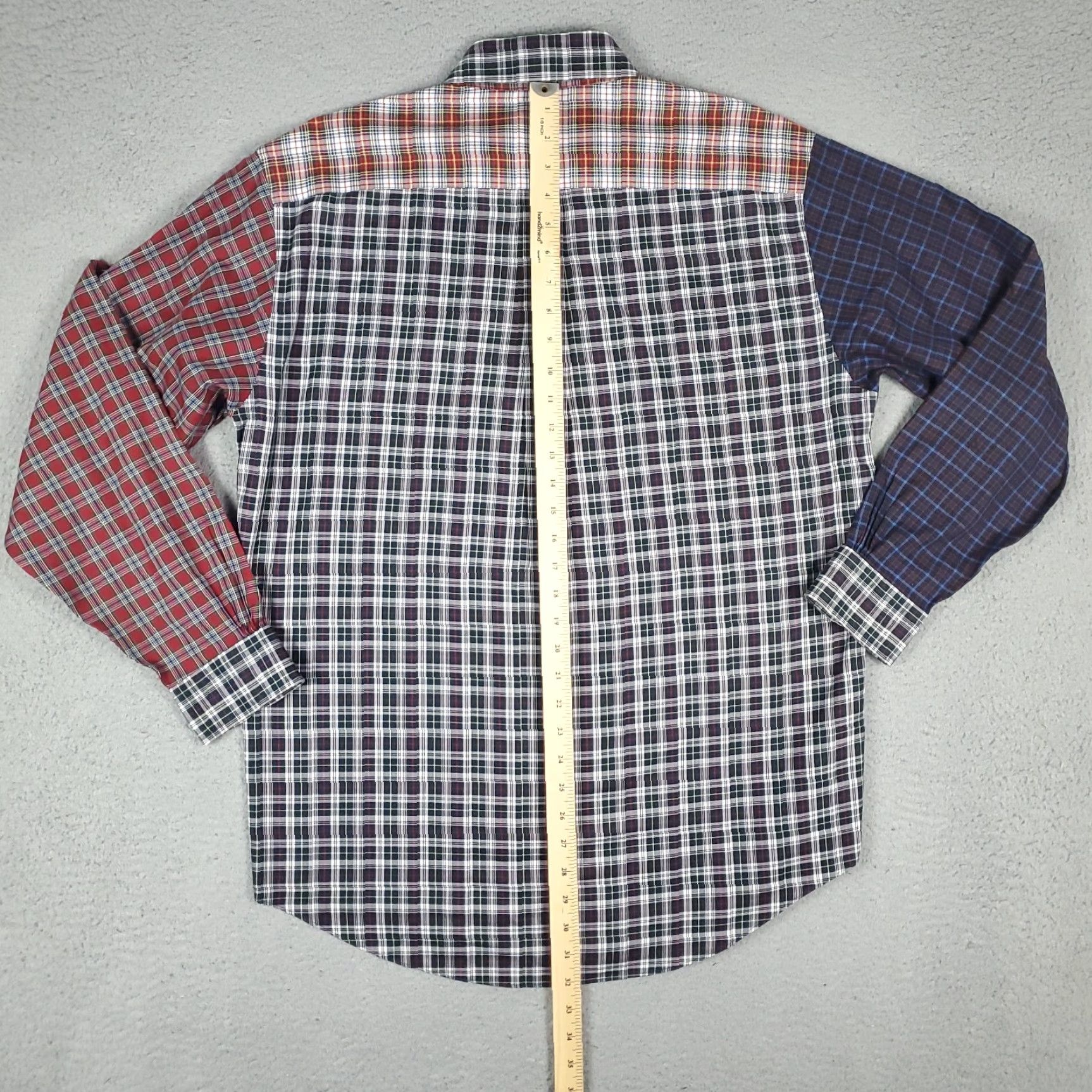 Brooks Brothers Brooks Brothers Shirt Men’s Medium Blue Plaid Non-Iron Button-Up with Pockets All Seasons Regular Fit Size US M / EU 48-50 / 2 - 5 Thumbnail