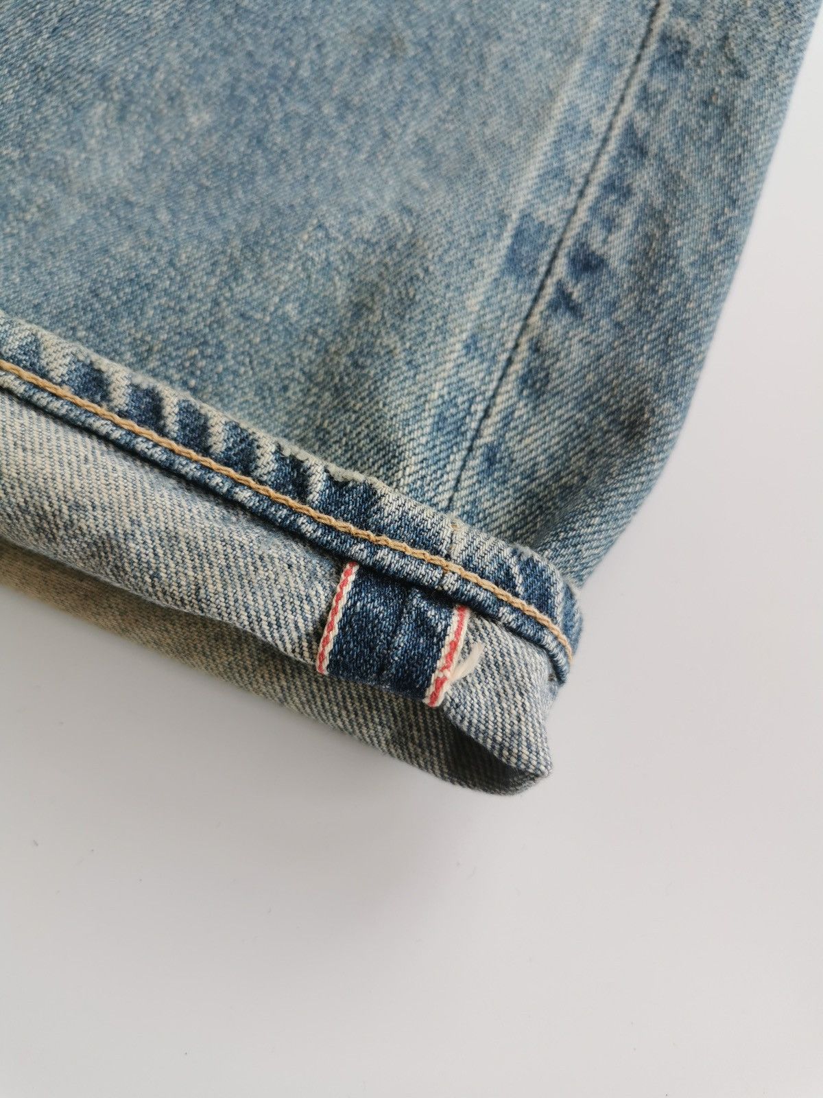 Edwin Vintage Selvedge Something Edwin Lot505 Denim Jeans Size US 28 / EU 44 - 6 Thumbnail
