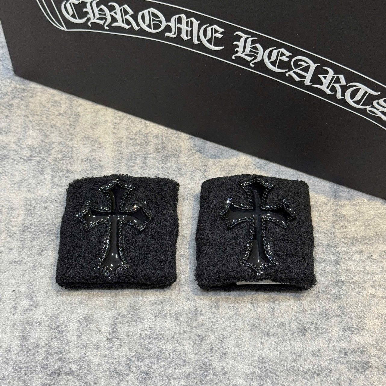 Chrome Hearts Chrome Hearts Sweatband Set Black Size ONE SIZE - 1 Thumbnail