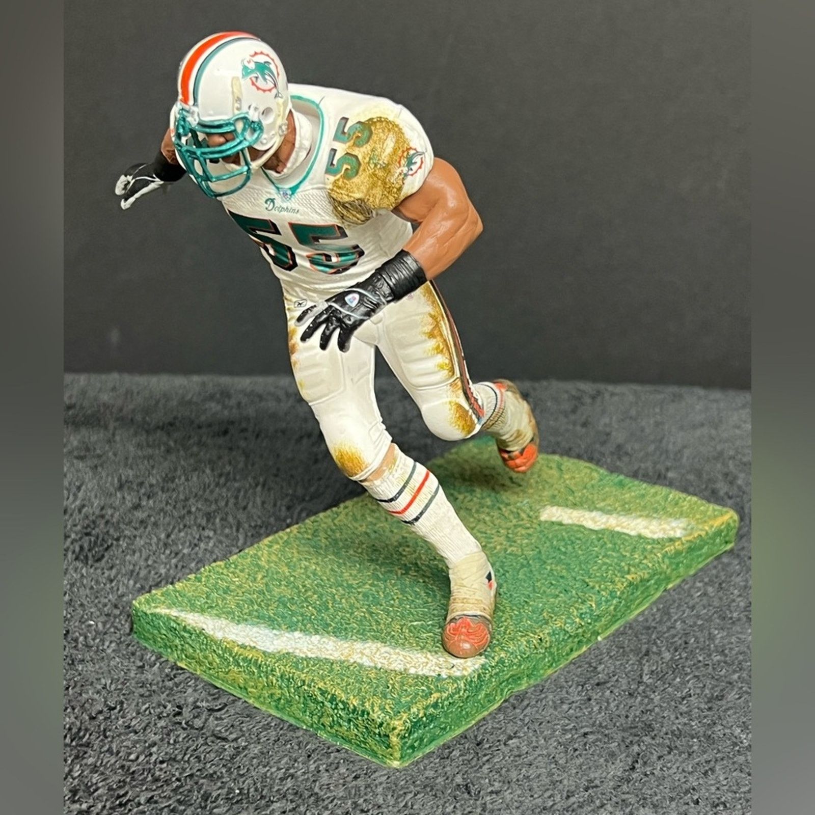 NFL Junior Seau Miami Dolphins NFL Series 9 Mcfarlane Figure Size ONE SIZE - 1 Thumbnail