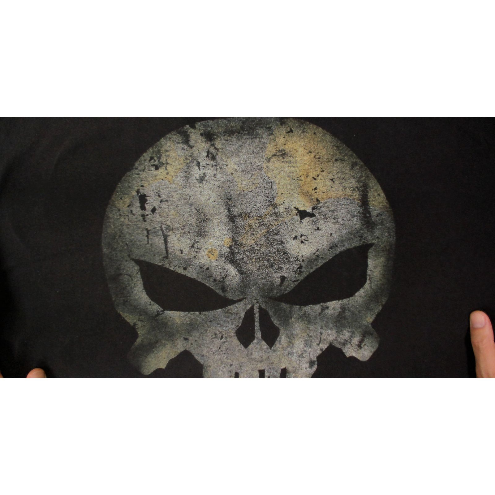 Mad Engine Marvel / Streetwear | Faded Boxy 2012 Punisher Skull Tee Size US XXL / EU 58 / 5 - 10 Thumbnail