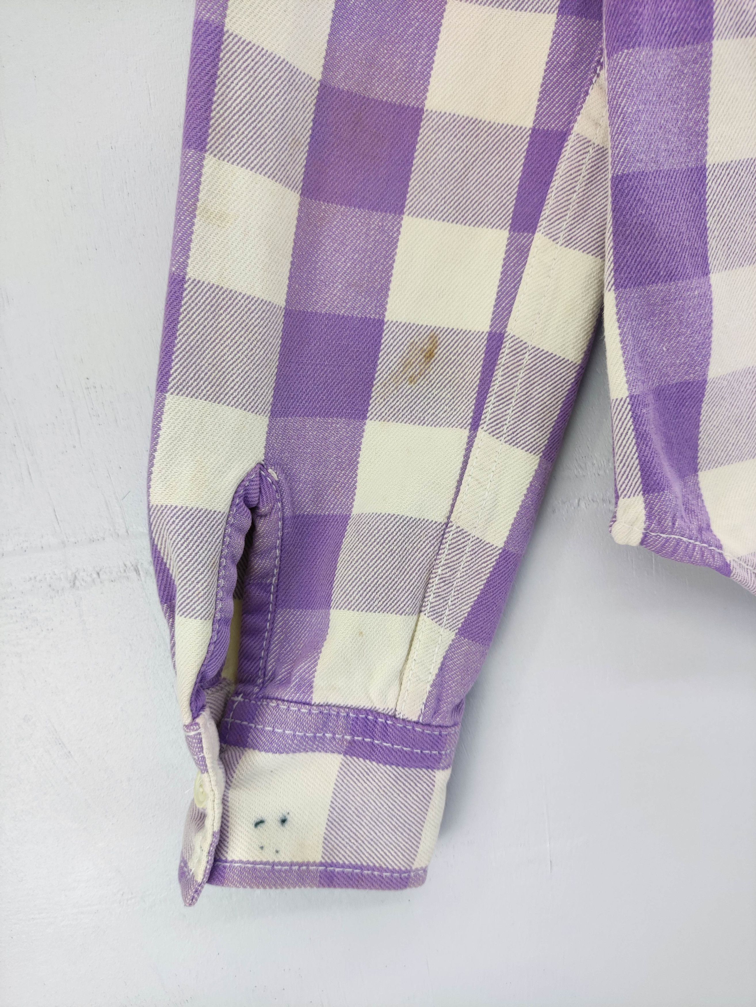 Levi's Vintage Levis Red Tab Checkered Button Up Size S / US 4 / IT 40 - 12 Thumbnail
