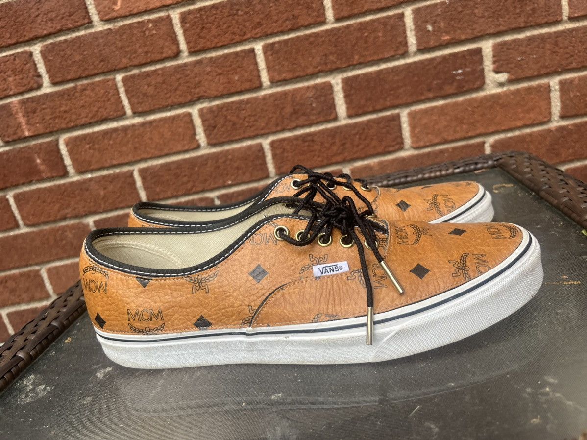 MCM × Vans Custom Made MCM Vans Size US 12 / EU 45 - 2 Thumbnail