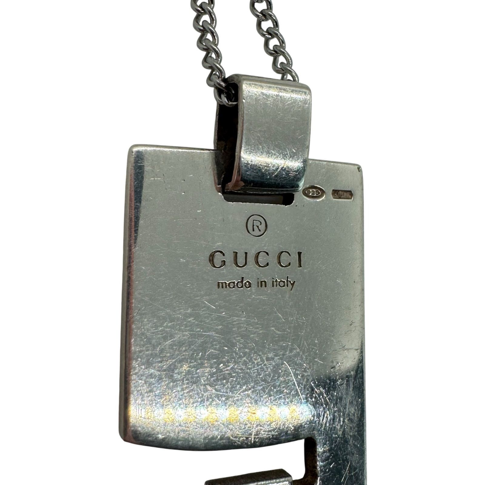 Gucci Gucci Capricorn Sterling Silver Plate Necklace Size ONE SIZE - 5 Thumbnail