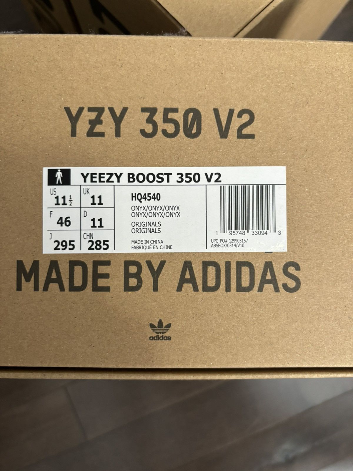 Yeezy Yeezy 350 onyx v2 Size US 11.5 / EU 44-45 - 4 Thumbnail
