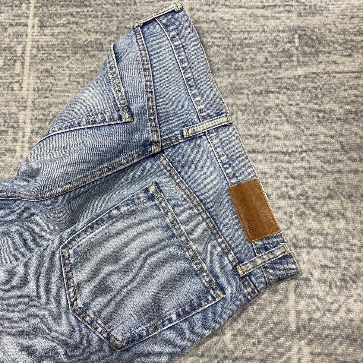 Japanese Brand × Uniqlo Sick☠️ Uniqlo Japan Blue Washed Jeans Vintage Size US 32 / EU 48 - 6 Thumbnail