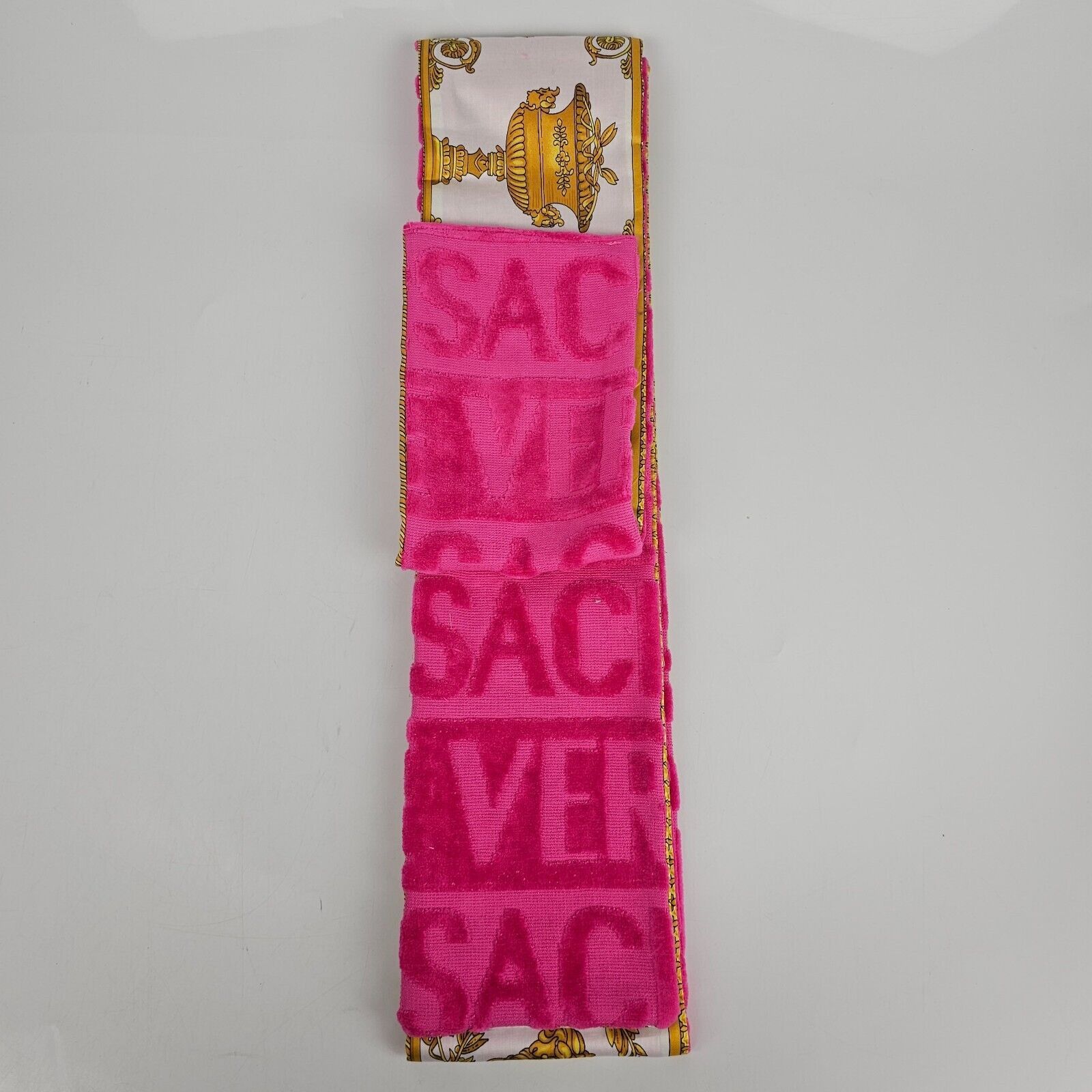 Versace Versace Baroque Print Pink Long Bathrobe New M Size US M / EU 48-50 / 2 - 3 Thumbnail