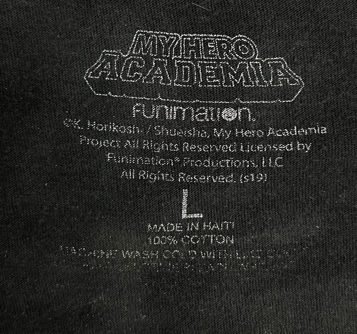 Anime × Japanese Brand ANIME MY HERO ACADEMIA FUNIMATION SHIRT Size US L / EU 52-54 / 3 - 6 Thumbnail