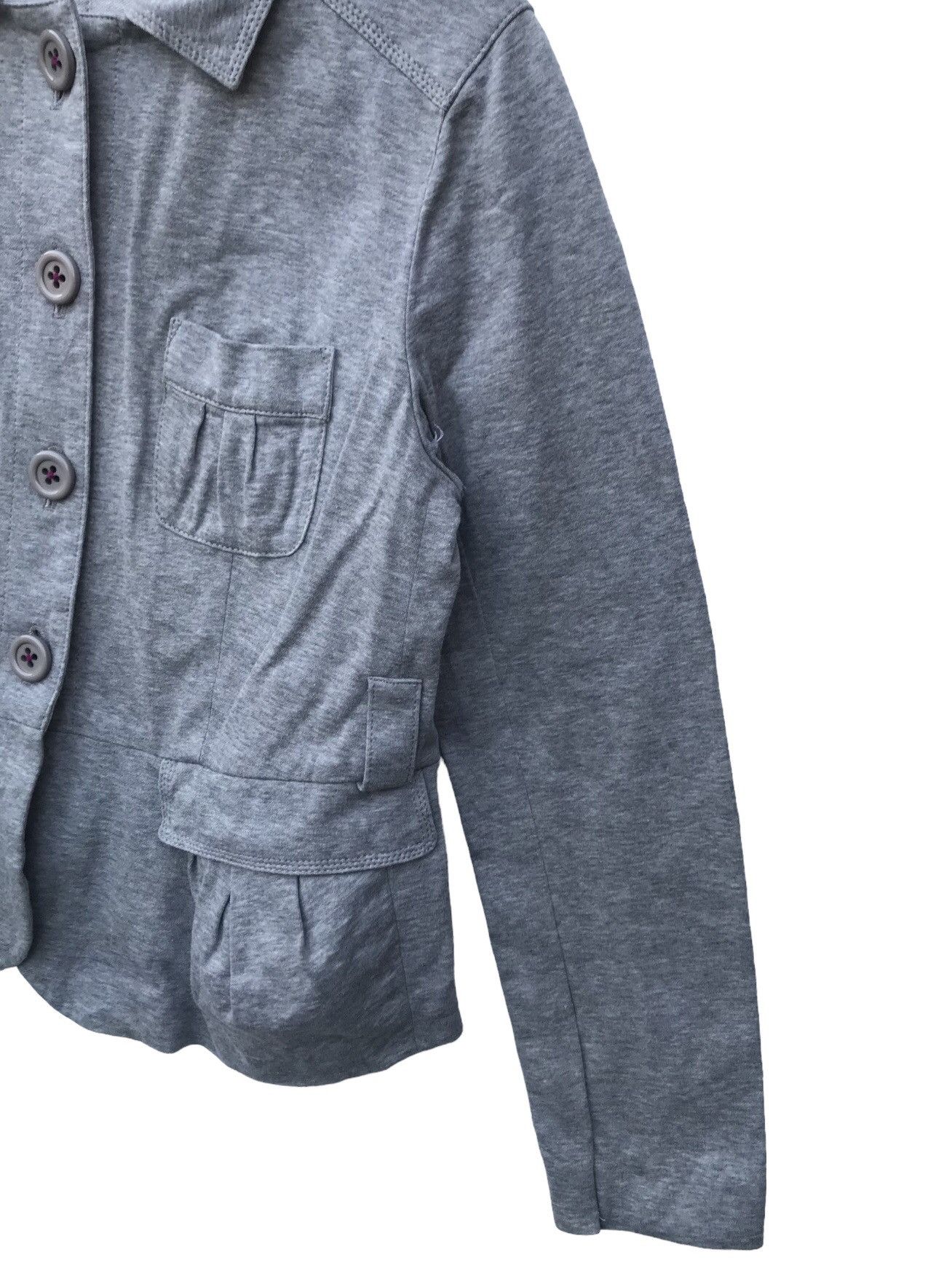 Sonia Rykiel Sonia Rykiel Grey Multipocket Coat Size M / US 6-8 / IT 42-44 - 6 Thumbnail