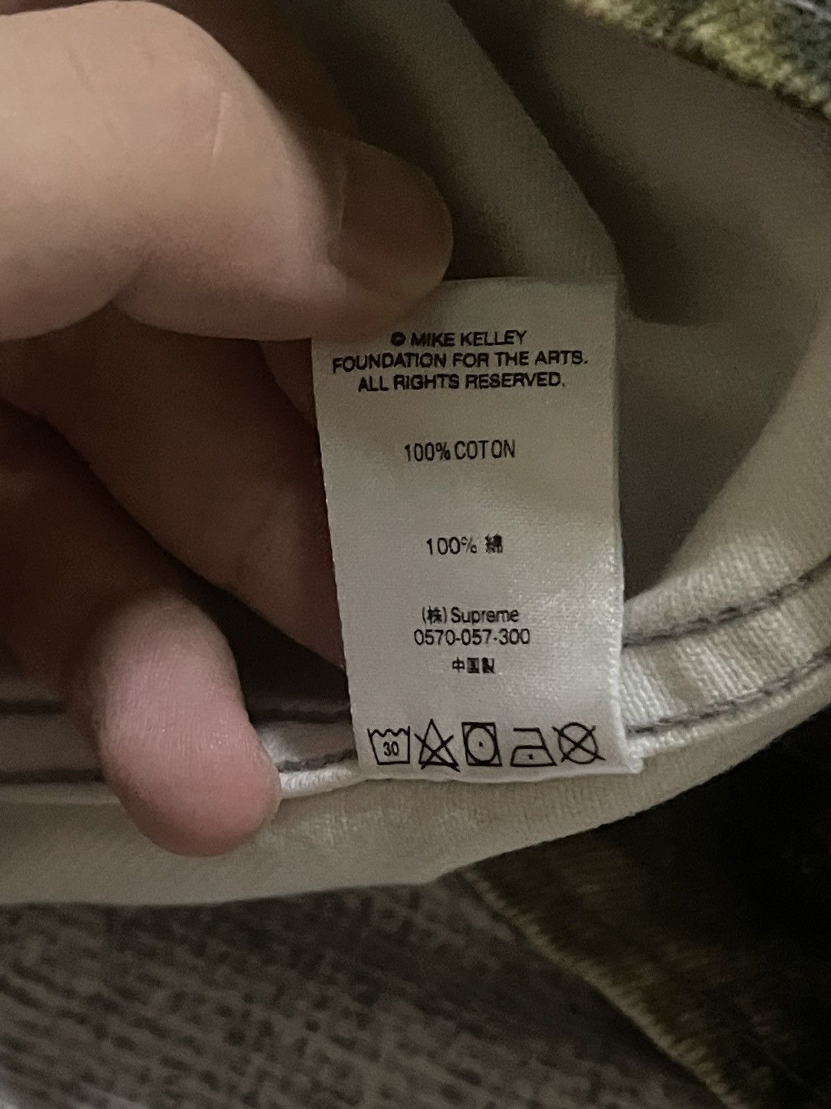 Supreme Supreme mike Kelly AhhYouth! Work denim trucker jacket Size US L / EU 52-54 / 3 - 7 Thumbnail