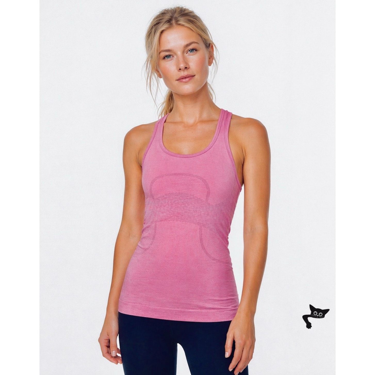 Lululemon Lululemon Pink Round Neck Long Line Racerback Tank Top 4 Size S / US 4 / IT 40 - 3 Thumbnail
