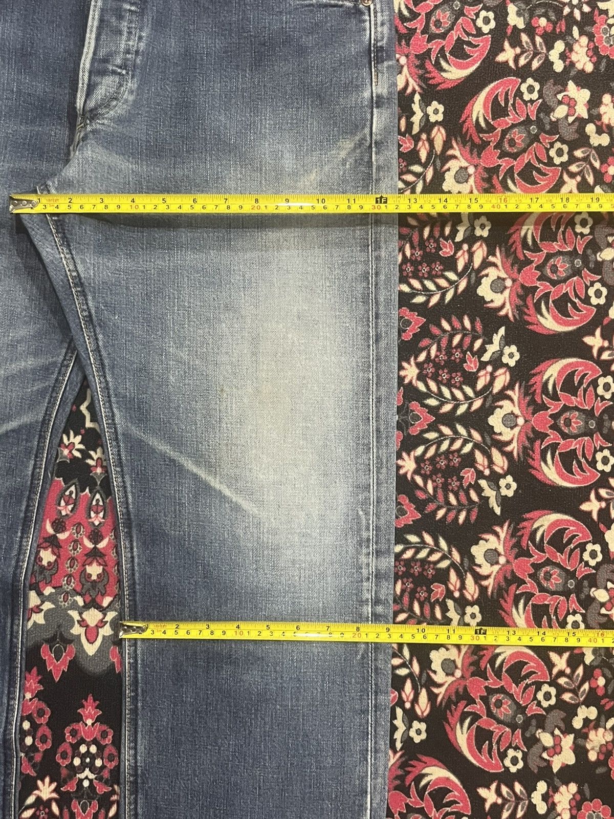 Vintage Vintage Lee Rider Union Made Sanforized Half Selvedge Jeans Size US 34 / EU 50 - 18 Thumbnail