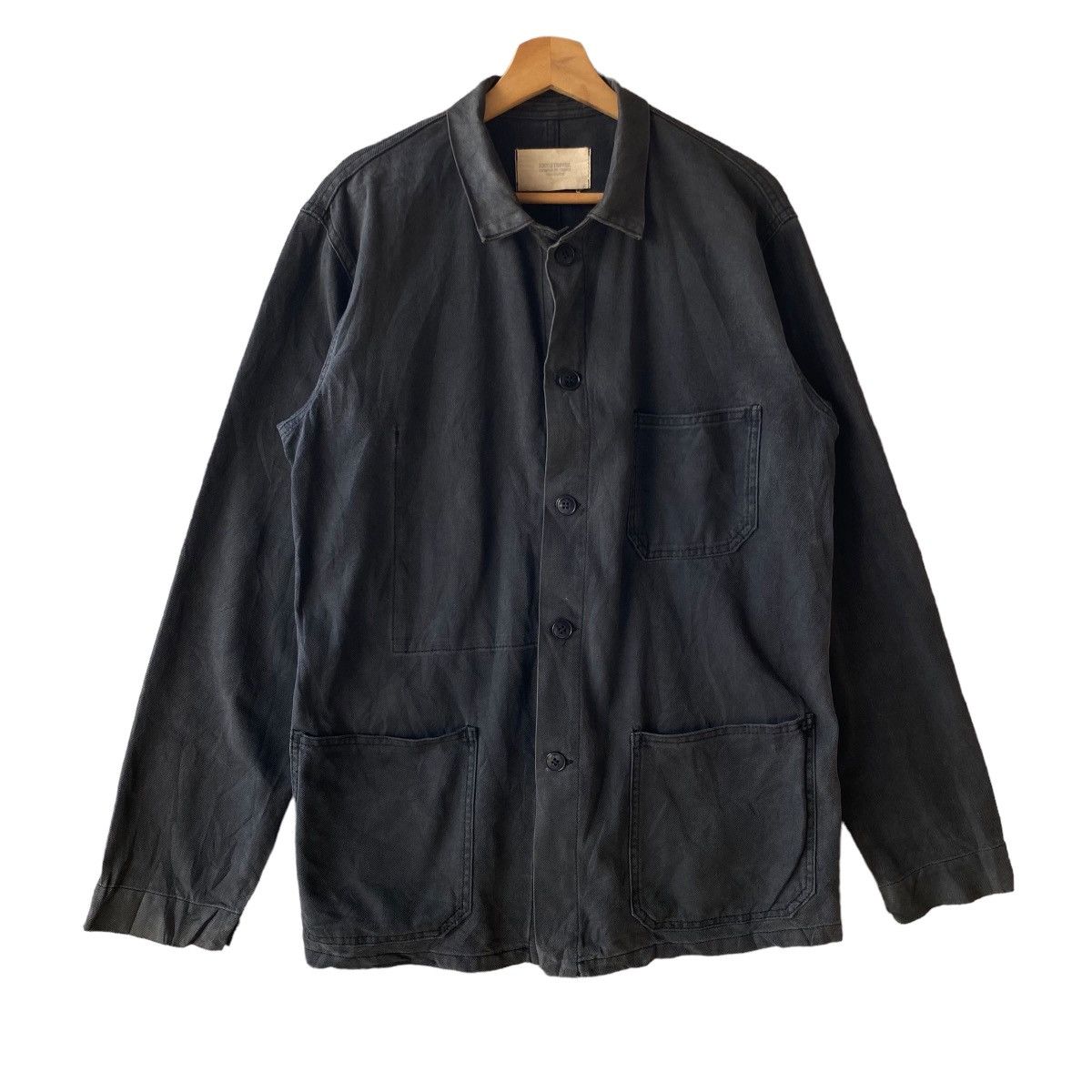 image of Zucca Sun Faded Chore Jacket, Men's (Size Large)