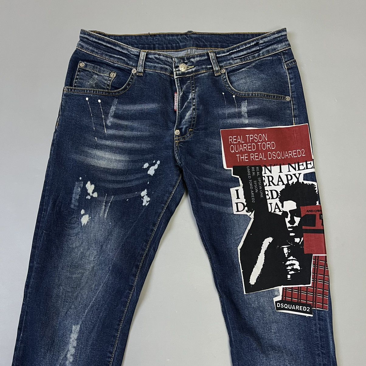 Dsquared2 Dsquared2 Dark Vicious Skater Jeans Denim Men’s Size US 32 / EU 48 - 3 Thumbnail
