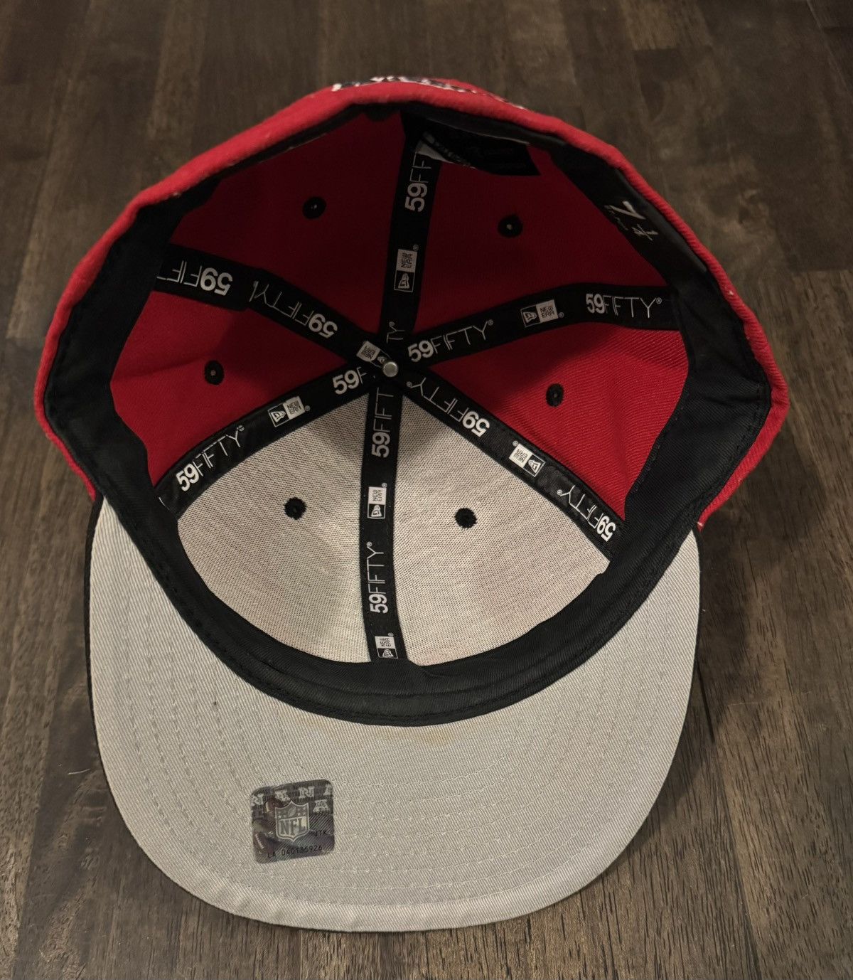 New Era Tampa Bay Buccaneers New Era Hat 7 1/4 Size ONE SIZE - 5 Thumbnail