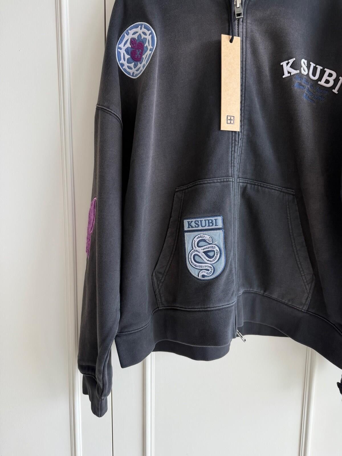 Ksubi new Ksubi mens genesis ekcess zip hoodie medium m grey shirt Size US M / EU 48-50 / 2 - 3 Thumbnail