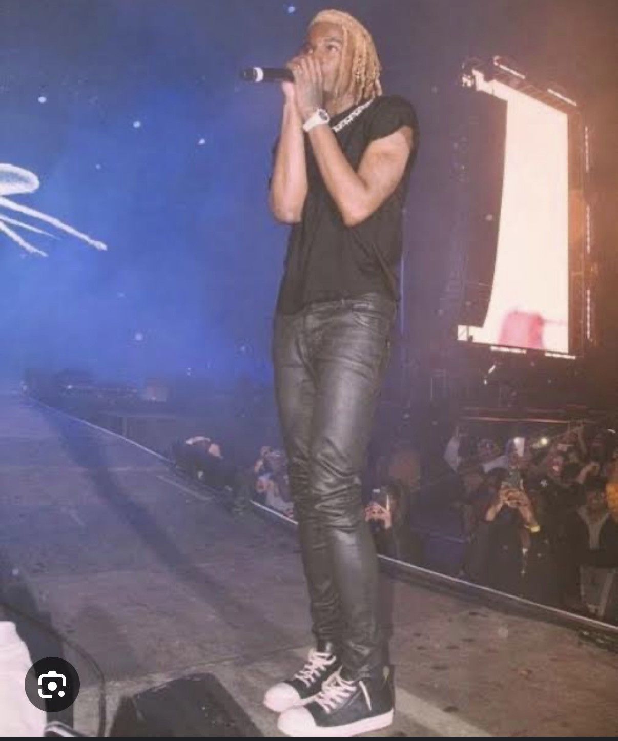 Rick Owens Drkshdw Rick Owens DRKSHDW Waxed Denim Detroit Cut SBW Size US 32 / EU 48 - 2 Thumbnail