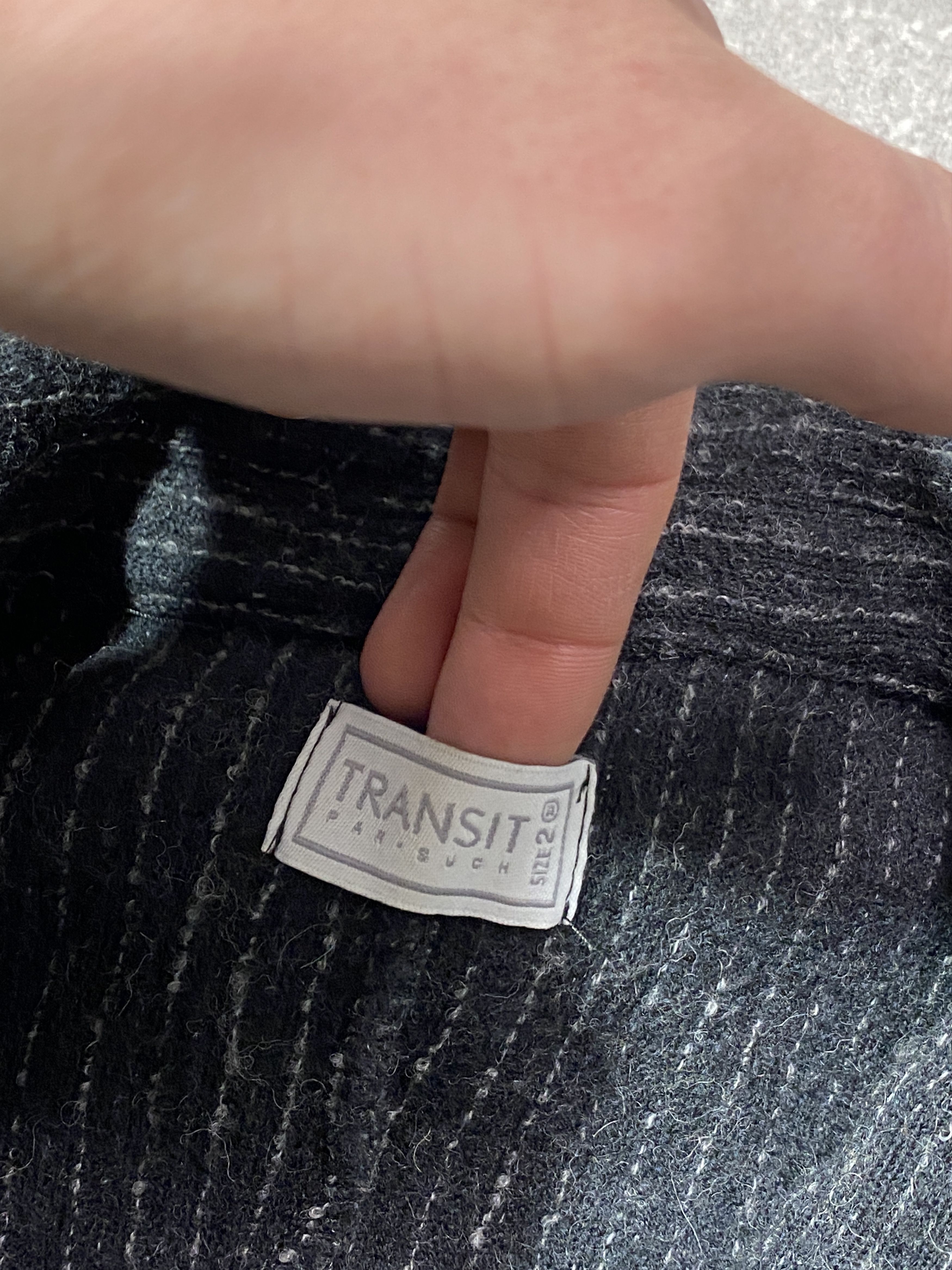 Transit Vintage TRANSIT Lana virgin wool blazer jacket Size XS / US 0-2 / IT 36-38 - 11 Thumbnail